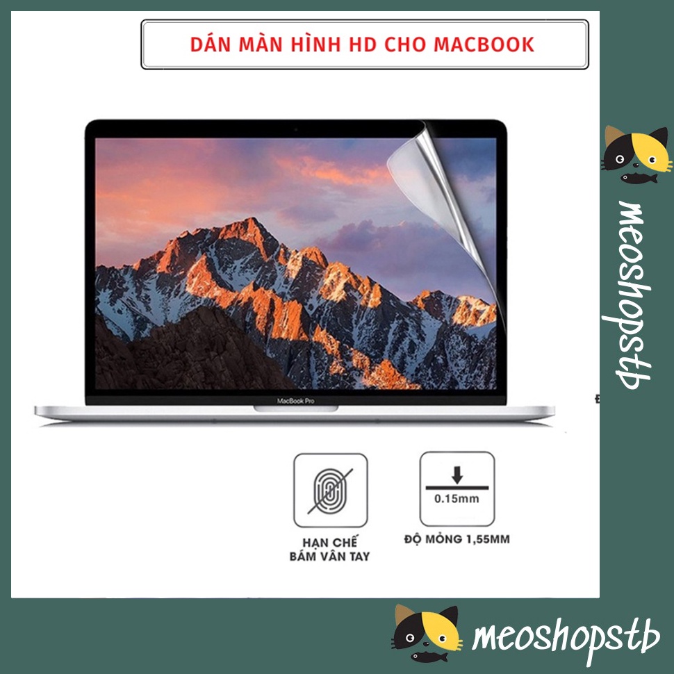 Miếng Dán Màn Hình Cho Macbook (Full Dòng)