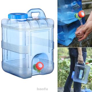 15L Camping Drinking Food Grade Home Outdoor Picnic Self Driving With Faucet Water Bucket