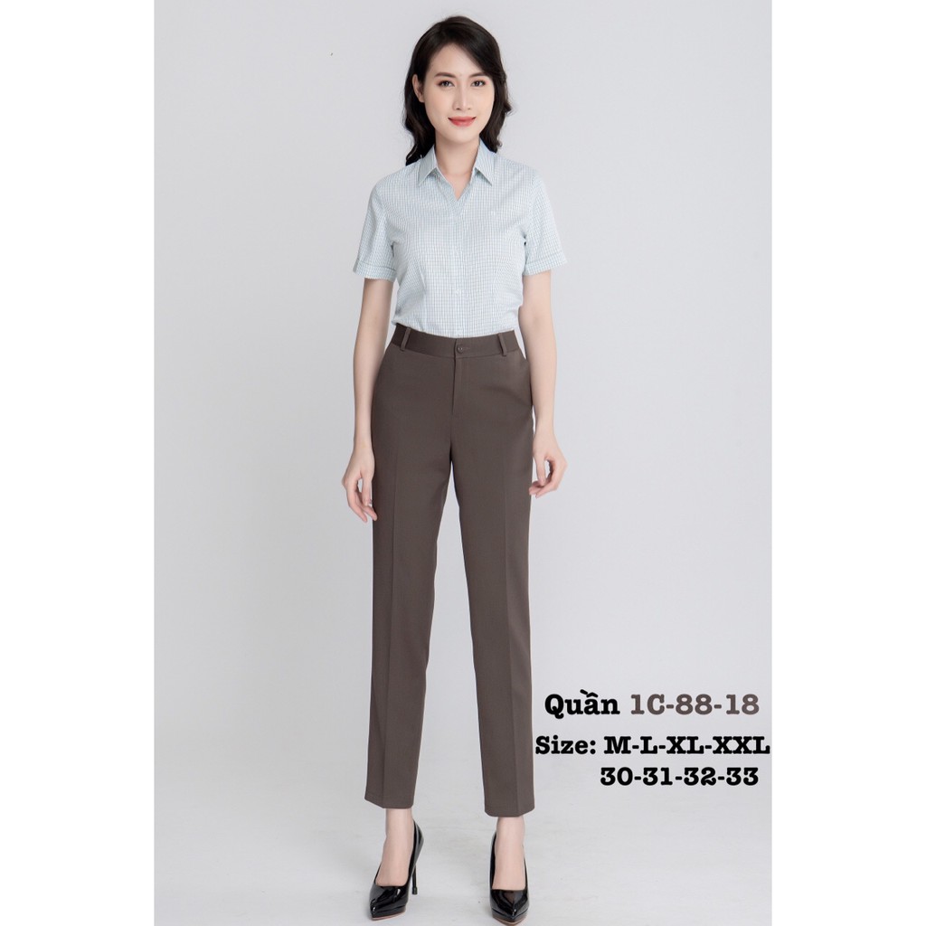 Quần tây Thái Hoà ống đứng 1c88 nhiều màu | BigBuy360 - bigbuy360.vn