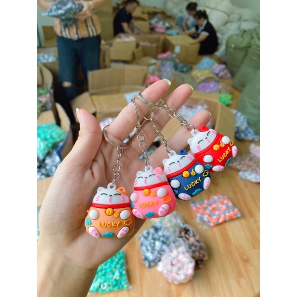 Móc Khoá hình thú dễ thương