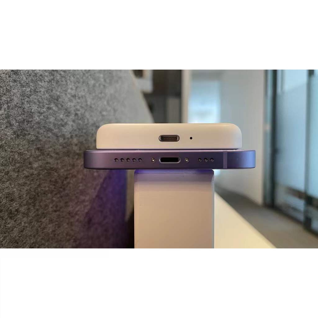 Sạc Không Dây magsafe, Sạc Dự Phòng Từ Tính, Sạc Nhanh Cho Iphone 8 / x/ xr/ 12/13 Pin 5000mah Mini Nhỏ Gọn Cao Cấp