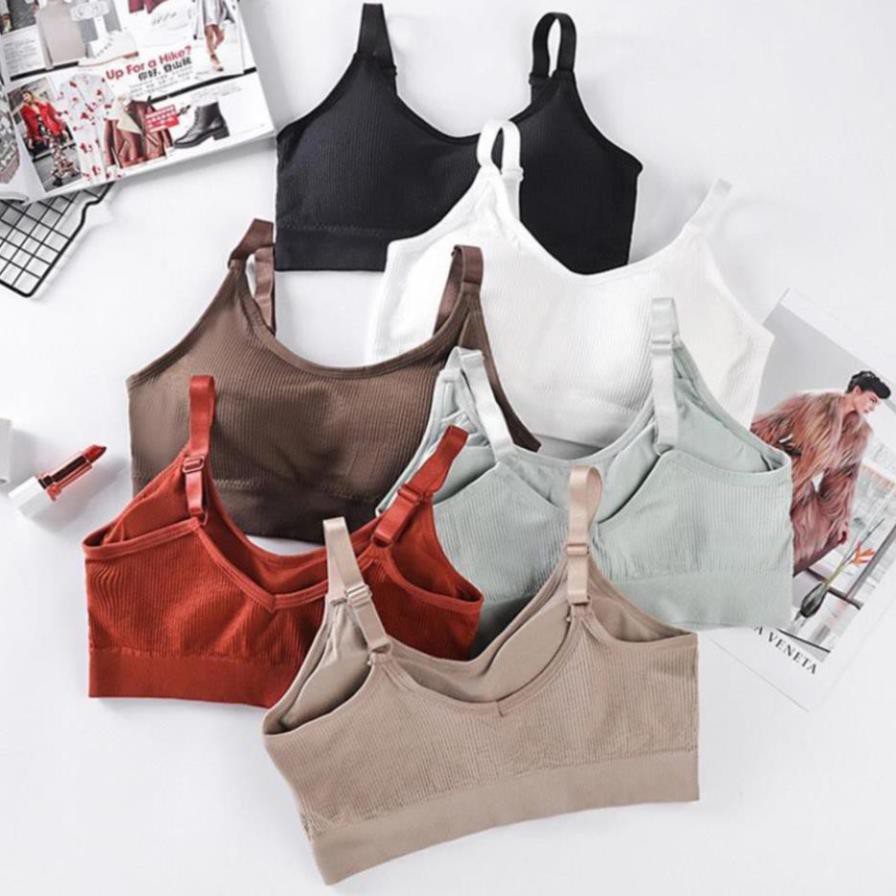 Áo bra thể thao tập gym yoga nữ nâng ngực sexy không gọng cotton S1BRA01