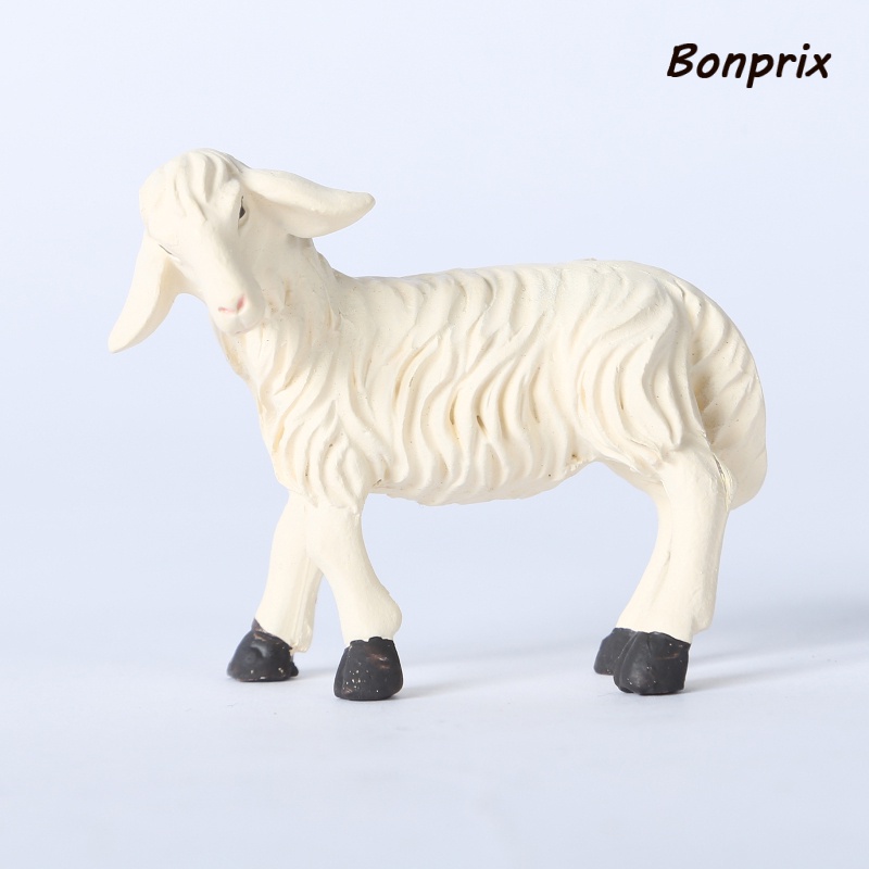 Set 6 Mô Hình Cừu Bằng Nhựa Resin Trang Trí Nhà Búp Bê / Nông Trại