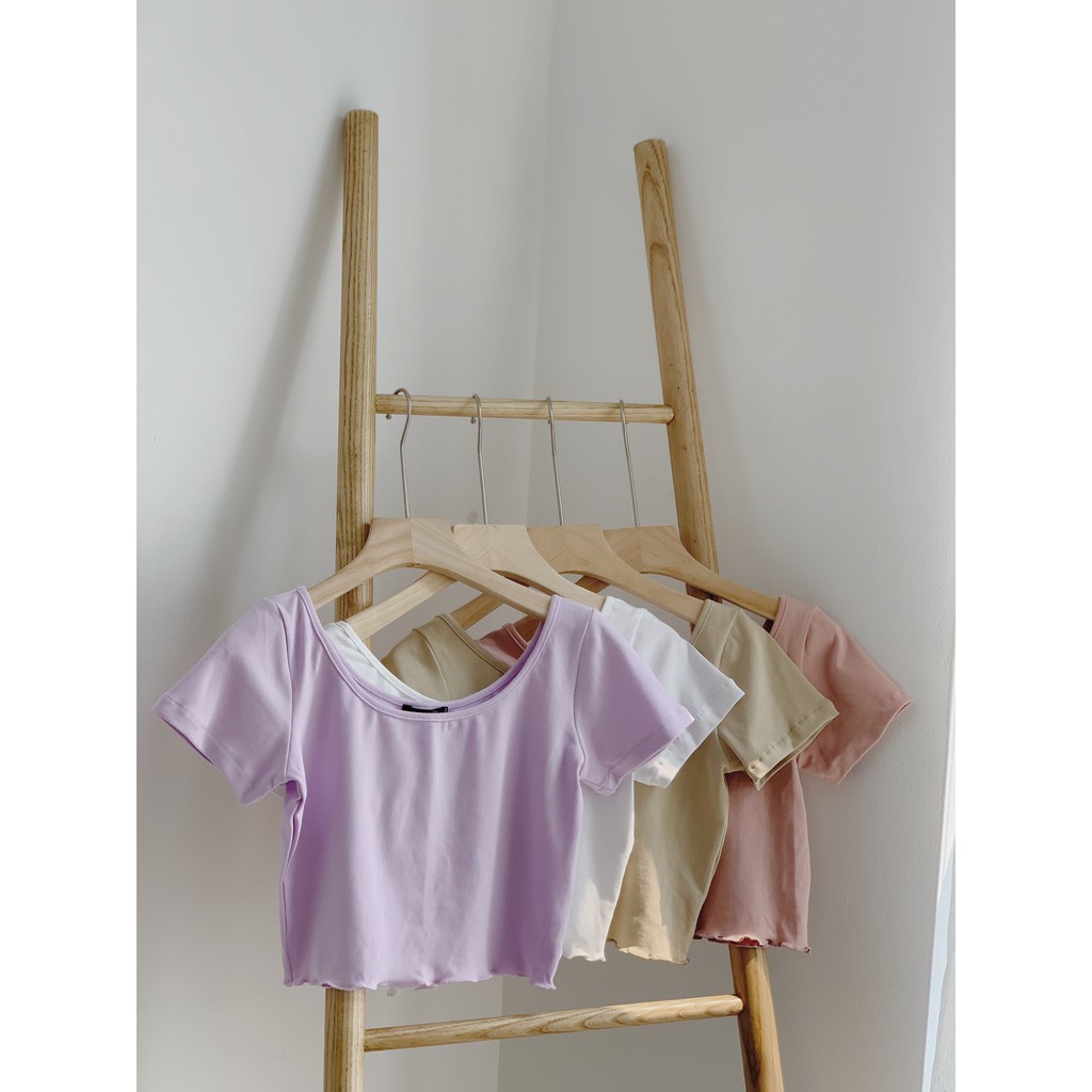 [Mã FAMAYWA giảm 10K đơn 50K] áo thun trơn ngắn TKP89 1994closet | BigBuy360 - bigbuy360.vn