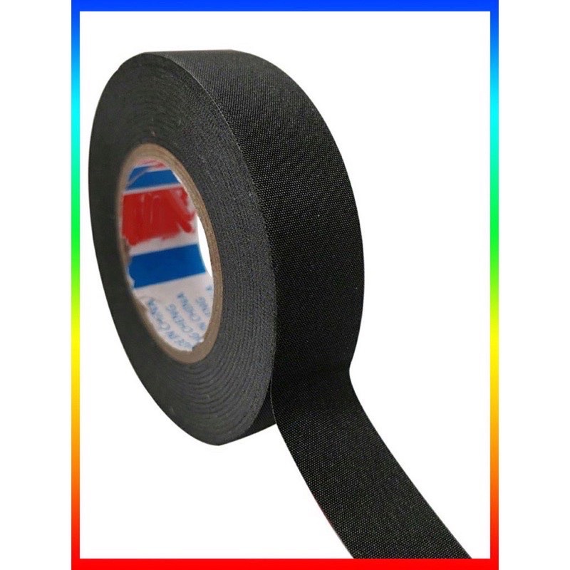 Cuộn băng keo vải chống cháy  quấn dây điện kích thước 19mm x 15m tiện dụng chất lượng cao