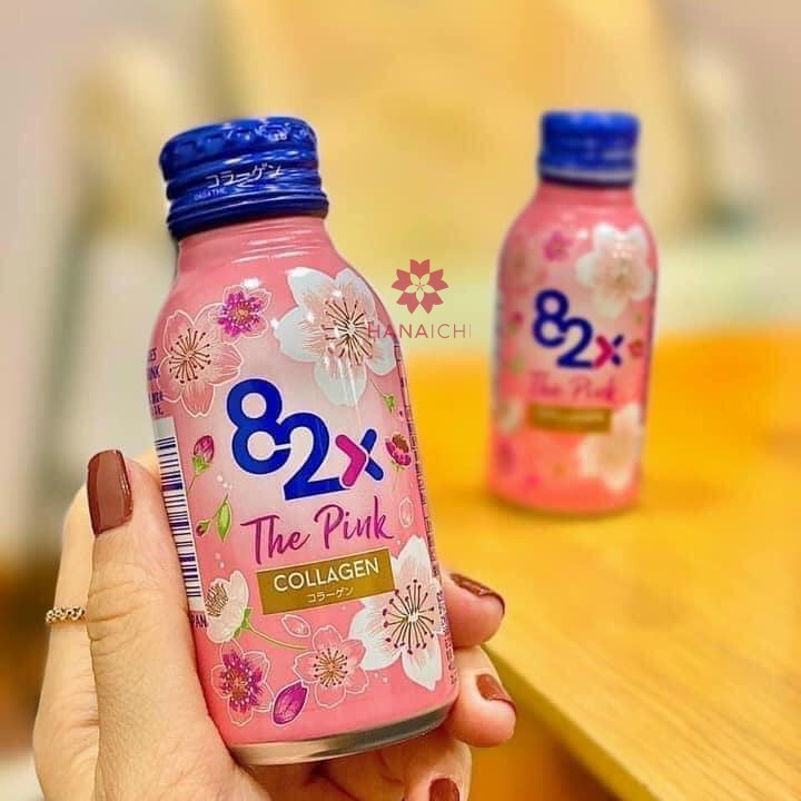 [Mã 77FMCGSALE giảm 8% đơn 500K] Nước uống Collagen 82X The Pink hộp 10 chai