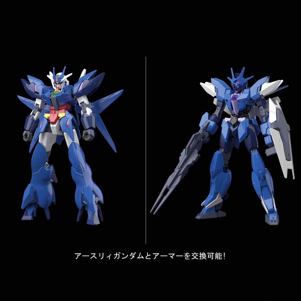 Mô Hình Gundam Bandai HG Alus Earthree Gundam 1/144 Build Divers Re RISE