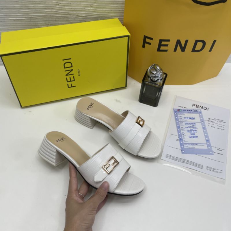 x Guốc 3p Fd Da Mềm Êm Fullbox Bill Túi Cao Cấp