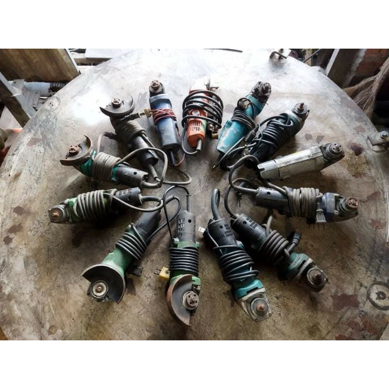 Máy mài Nhật bãi vỏ nhựa