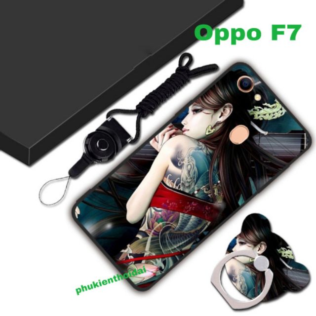 Ốp lưng Oppo F7 FREESHIP Từ 50k dẻo TPU in 3D cao cấp