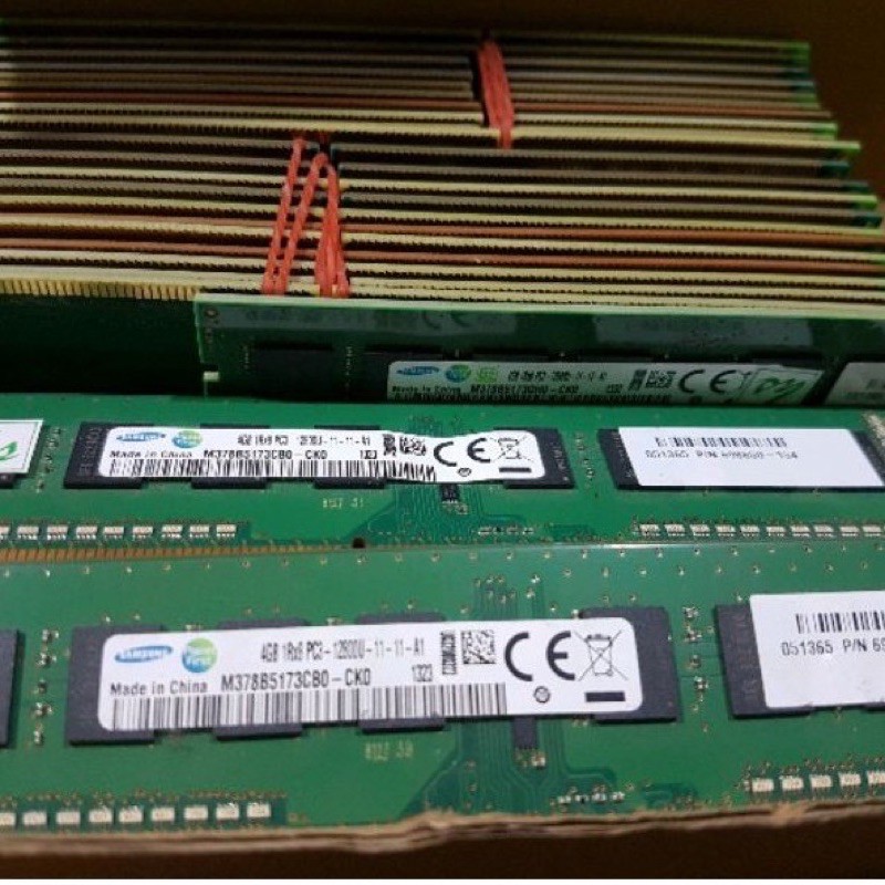 Ra PC đồng bộ 4Gb ddr3 1600/1333. Bảo hành 3 tháng