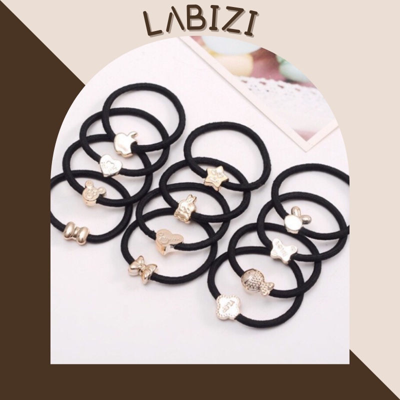 Dây buộc tóc chun đẹp hàn quốc xinh cute LABIZI BT03