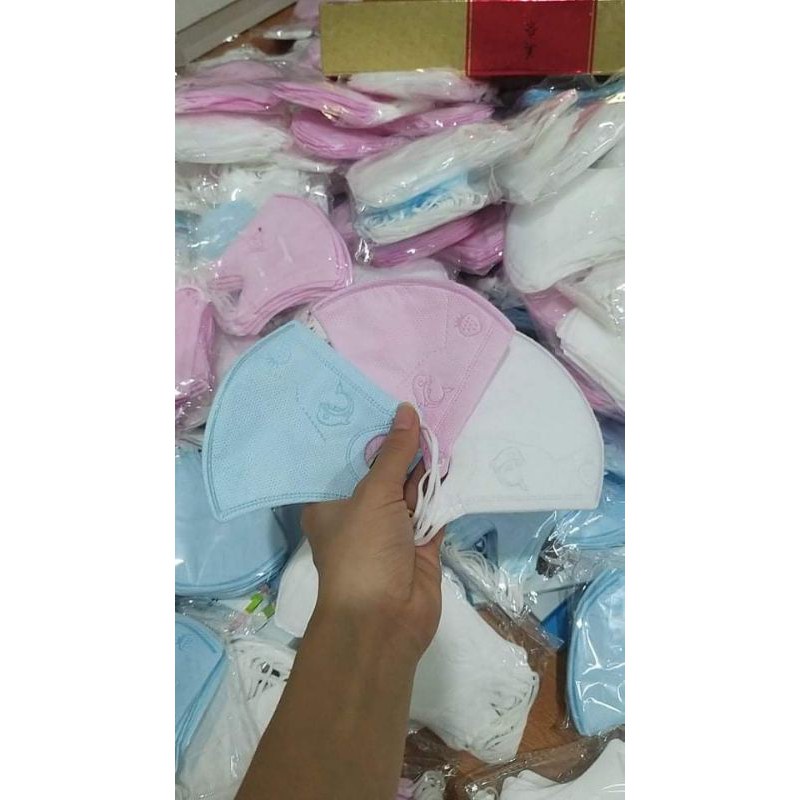 Khẩu trang 5D TRẺ EM NHẬT MINH  Ngăn ngừa bui, vi khuẩn, các bệnh lây truyền qua đường hô hấp