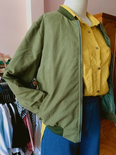 [CÓ ẢNH THẬT] Áo khoác bomber dày dặn