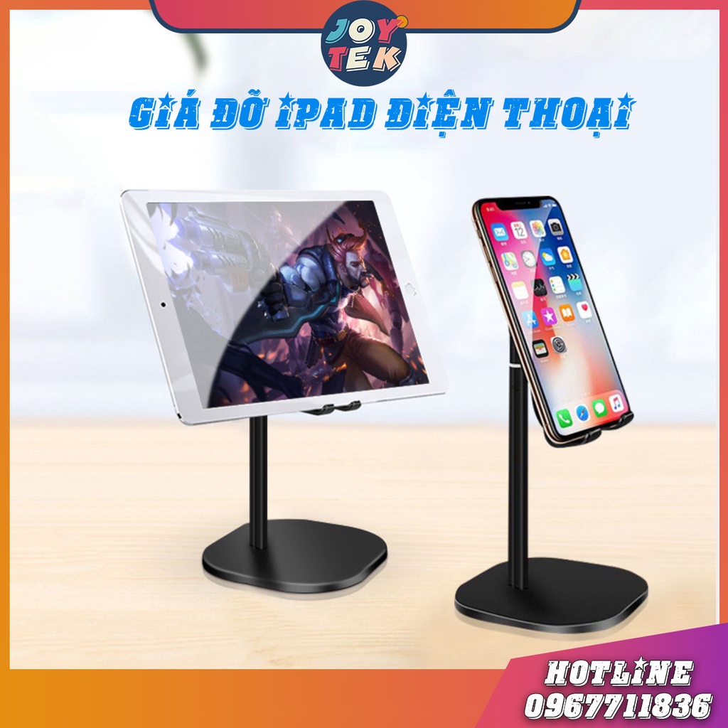 Giá đỡ điện thoại, máy tính bảng ipad chân đế chắc chắn có thể tháo rời