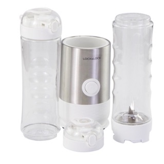 [ELHAP1 giảm tối đa 200K] Máy Xay Sinh Tố Mini Lock&Lock EJM241 (màu trắng)