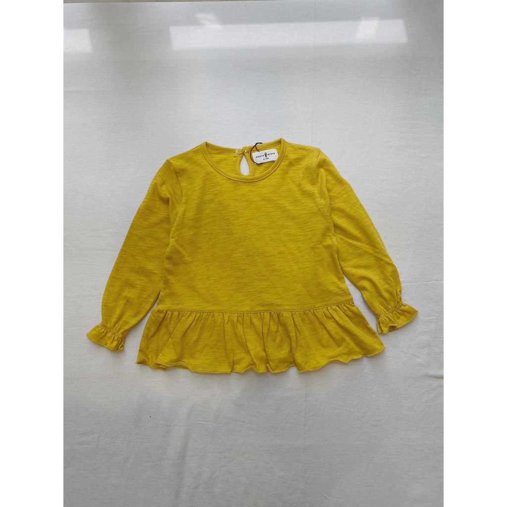 Slub Long Sleeve Shirt (Áo Dài Tay Dáng Peplum)