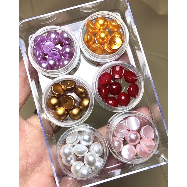 Sét mix 6 ô ngọc nail