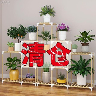 Kệ gỗ đựng hoa nhiều tầng 1125 trang trí phòng khách