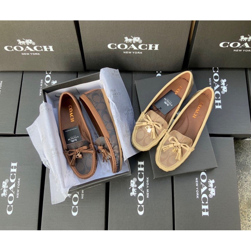 ( Ảnh thật )Giày Mọi Nơ Nhí Da Mềm-Form Rộng 1/2size | BigBuy360 - bigbuy360.vn