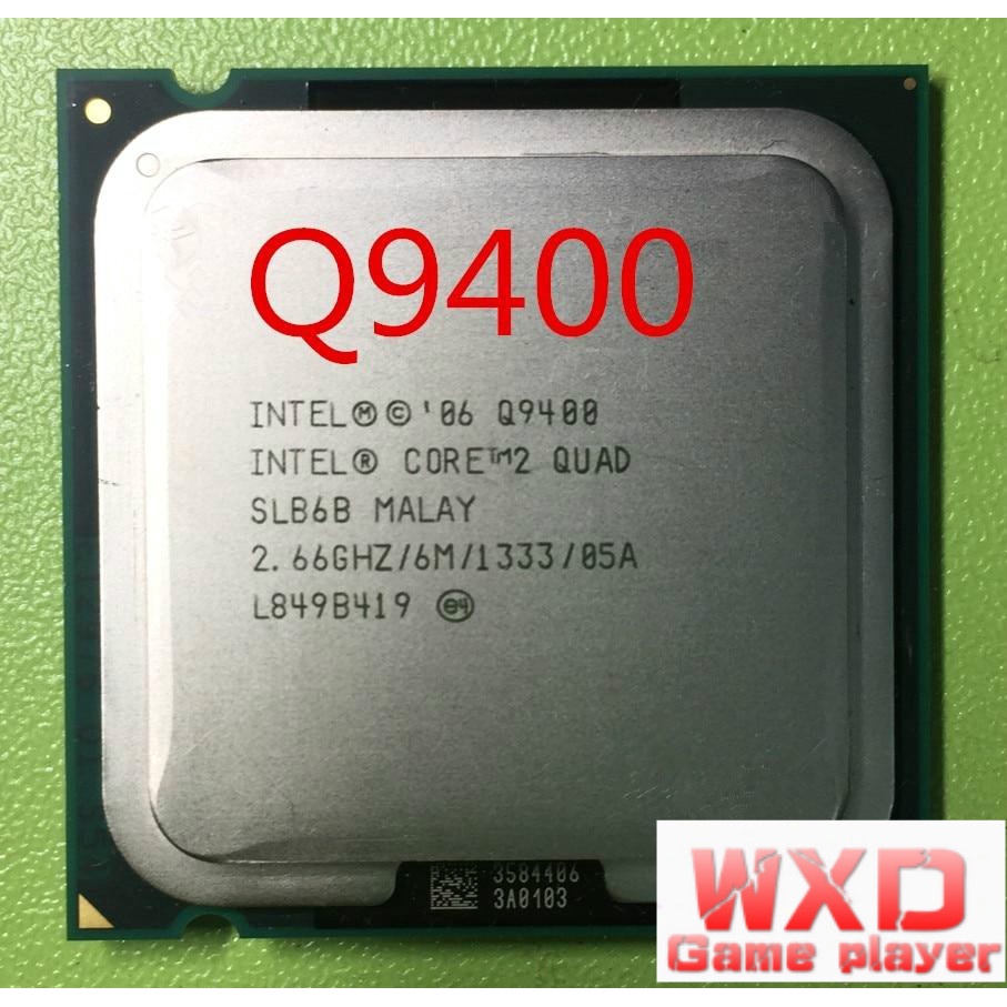 INTEL Ổ cắm CPU 2 lõi q9400 q9400 CPU (2.66Ghz/ 6M /1333GHz) 775