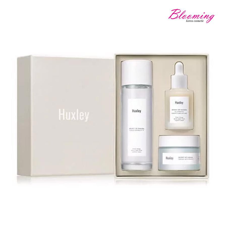 [Mã FMCGM50 - 8% đơn 250K] Bộ 3 Sản Phẩm Dưỡng Chống Lão Hóa Huxley Antioxidant Trio