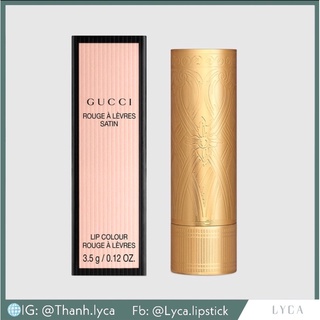 [LYCA] Son GUCCI SATIN #300_Sadie Firelight cam đào #505_Janet Rust Cam đất siêu Tây