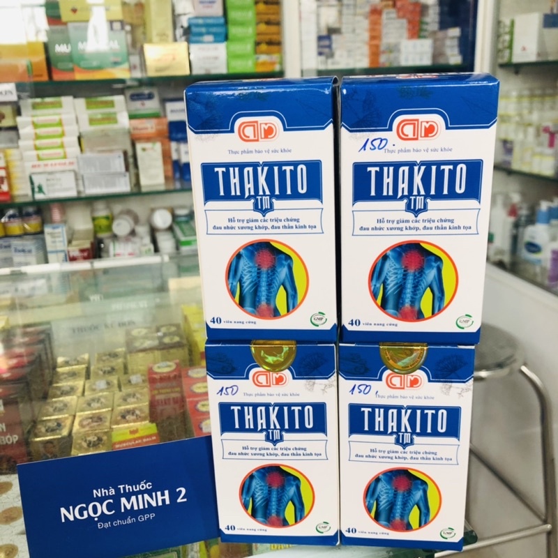✅ [Chính Hãng] Thakito hỗ trợ các triệu chứng đau nhức xương khớp, đau thần kinh toạ.