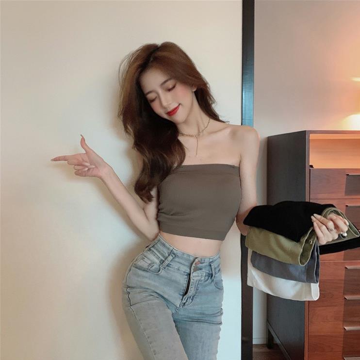 Áo Bra Nữ Thun Tăm Nâng Ngực Gợi Cảm Mẫu Mới Mút Ngực Có Tháo Rời Dây N98 - LADY