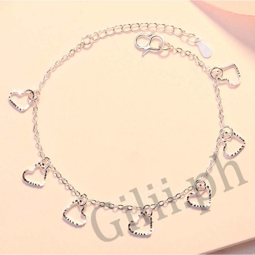Vòng Tay Nữ Mạ Bạc 925 Mảnh Sang Trọng