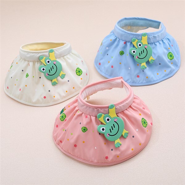Nón cho bé, mũ trẻ em đi biển siêu xinh, mũ kèm băng đô cực yêu - Thóc store