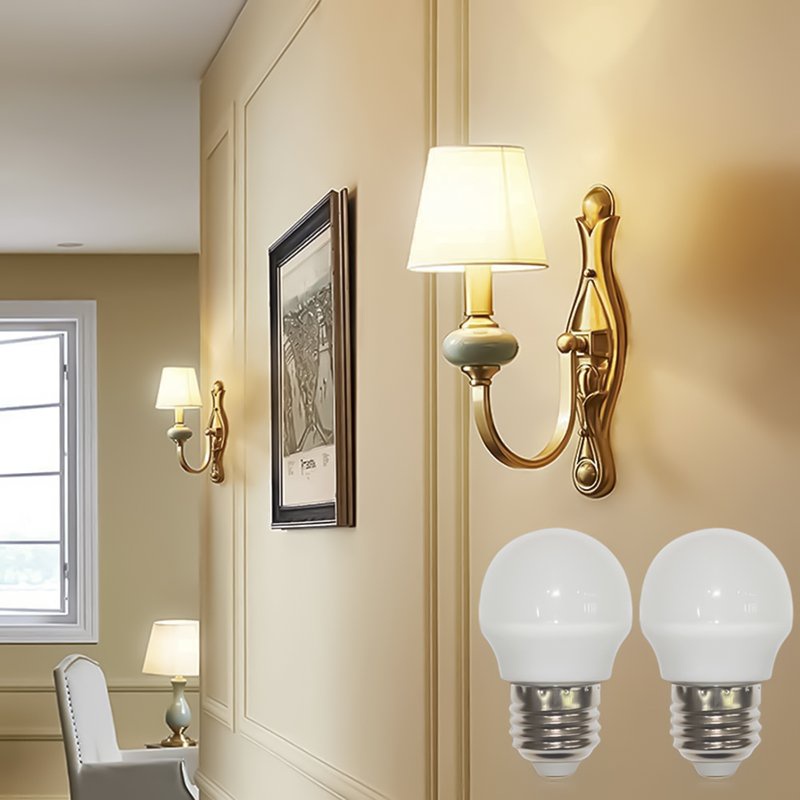 Bộ 10 bóng Đèn LED Búp 3W vàng ấm Arolight Siêu sáng, dùng trang trí nội thất nhà cửa, quán cà phê, trà sữa