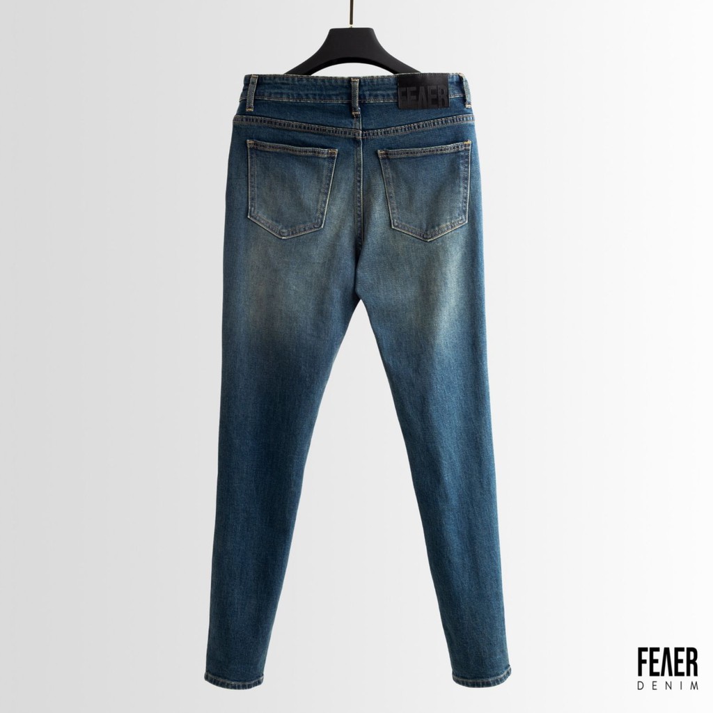 Quần jean nam FEAER DENIM chất co dãn thoáng khí vải bền bỉ SKINNY FIT THE 90S | BigBuy360 - bigbuy360.vn