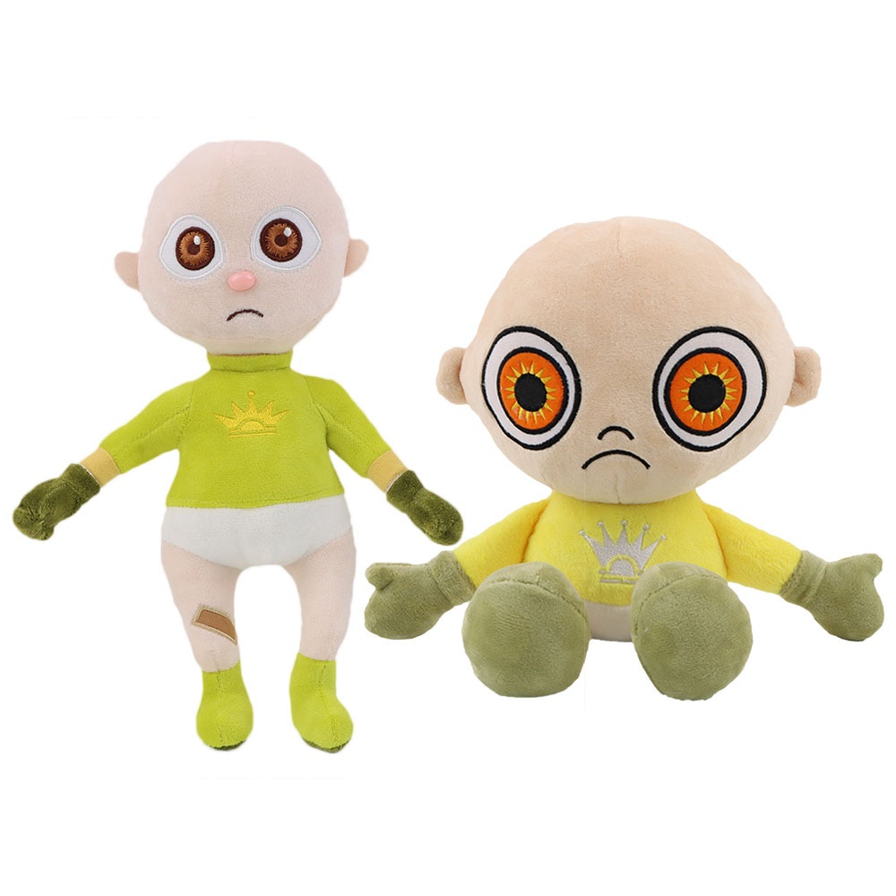 25-30cm Baby In Yellow Plush Toys Kawaii Baby Stuffed Soft Dolls Horror Game Plushie Figure Baby Toys For Children Girls Gifts
