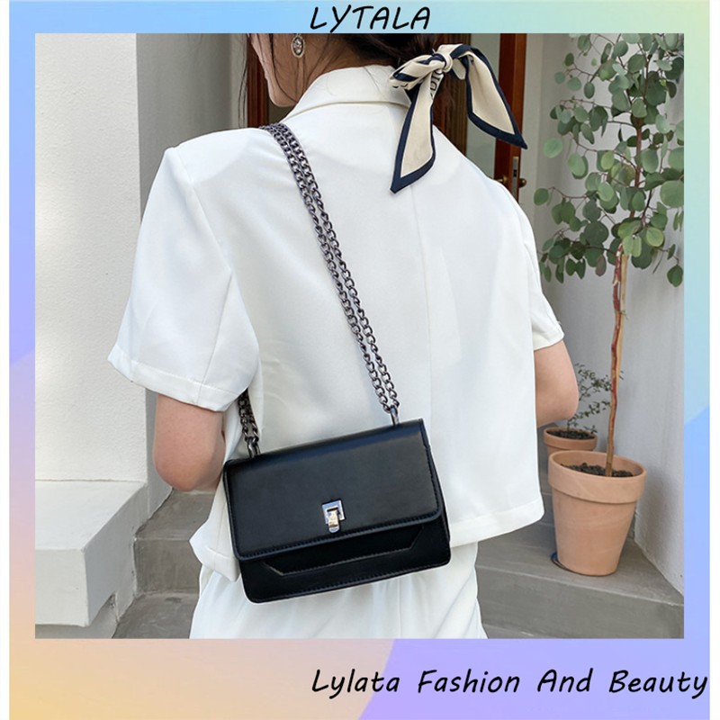 Túi xách nữ đeo chéo đẹp cao cấp công sở thời trang LYLATA BAG33