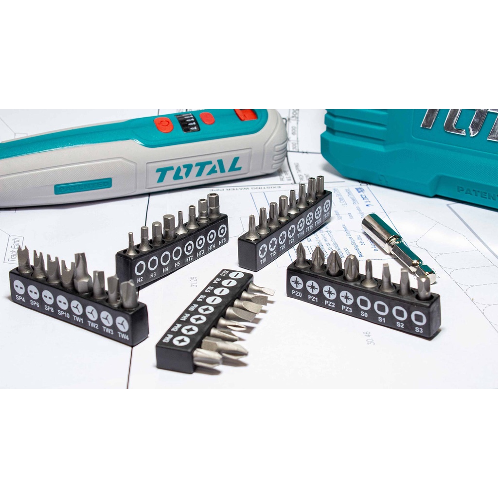 Máy siết vít cầm tay dùng pin 4V Total TSDLI0403