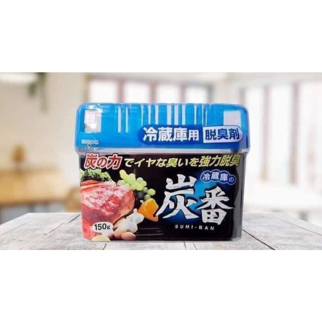 Hộp Khử Mùi Tủ Lạnh Than Tre Hoạt Tính Kháng Khuẩn, Khử Mùi Hôi Tanh Trong Tủ Lạnh.