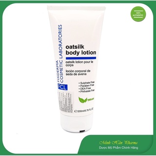 Lotion Dưỡng Ẩm Giúp Mềm Mịn Da Phù Hợp Cả Da Nhạy Cảm, Chàm, Vảy Nến - Fixderma FCL Oat Silk Body Lotion
