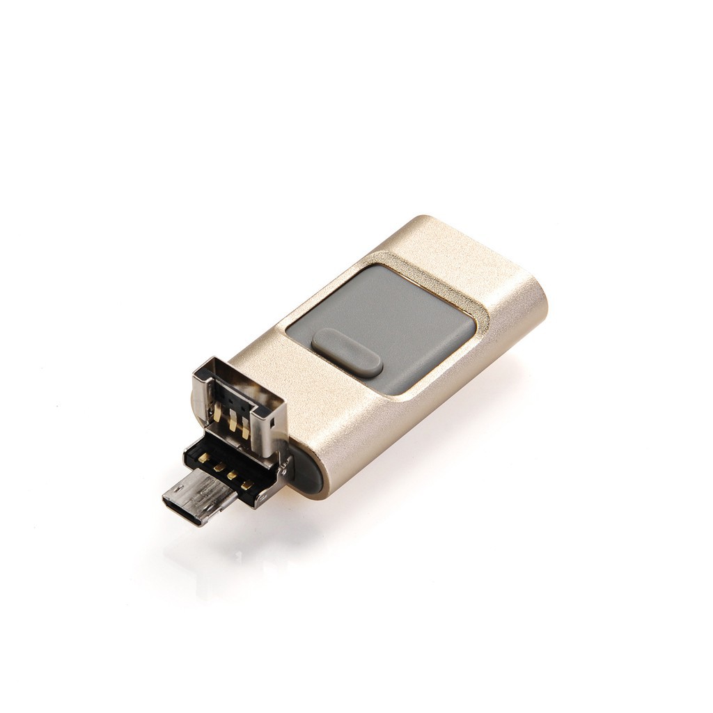 Usb 3 Trong 1 Gồm Otg Usb I-Flash Drive Cho Iphone Ipad Pc