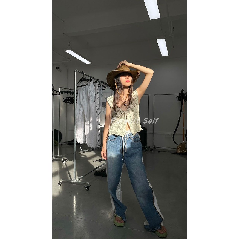 ANTUSON Áo Khoác Cardigan Dệt Kim Mỏng Dáng Rộng Cổ Chữ V Thiết Kế Mới Thời Trang Mùa Hè Theo Phong Cách Hàn Quốc Cho Nữ