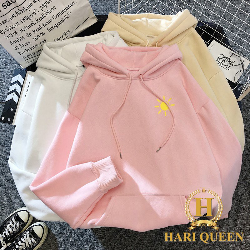Áo hoodie logo mặt trời HARI1020