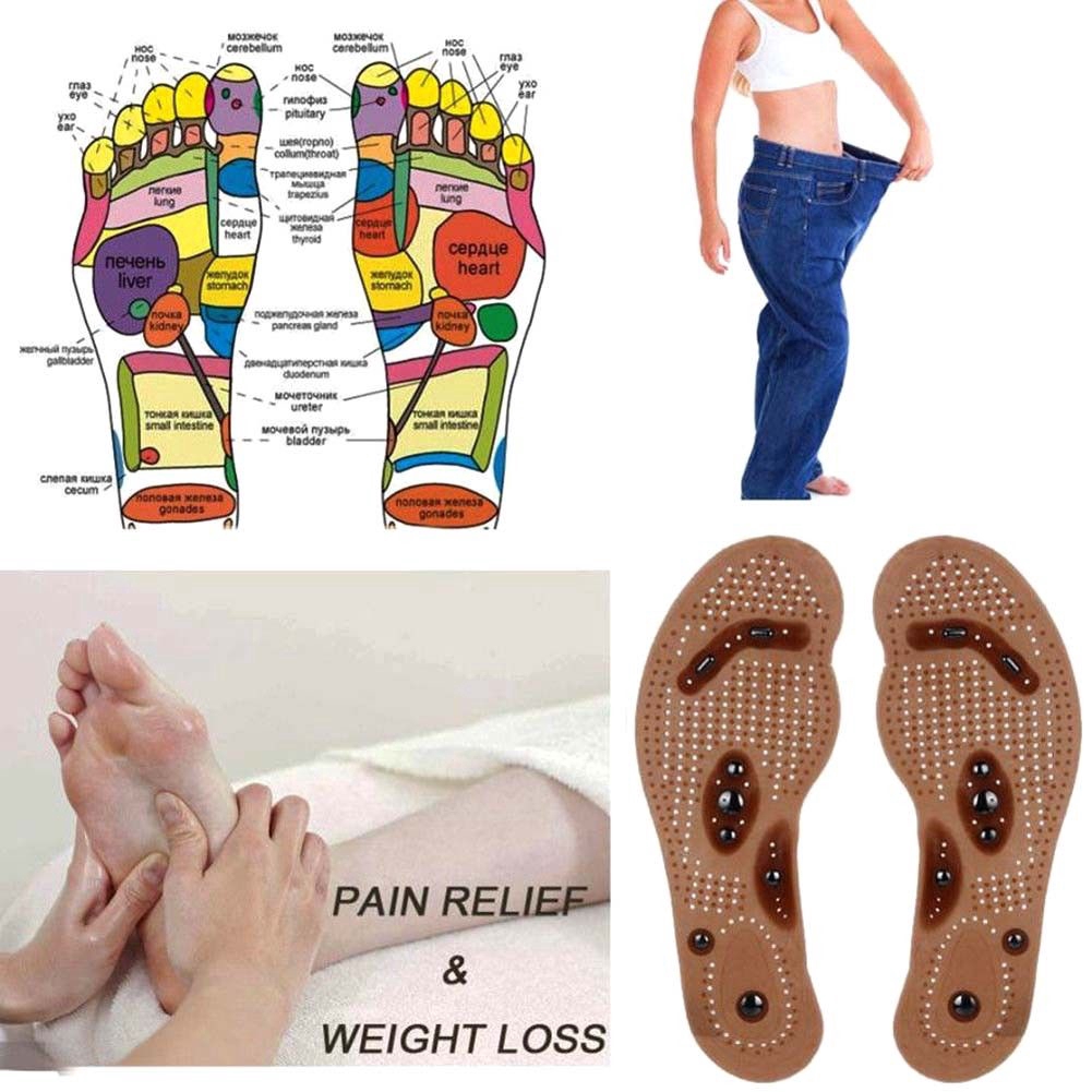 1 Cặp Đệm Gel Lót Giày Mát Xa Giảm Đau Cho Nam Nữ
