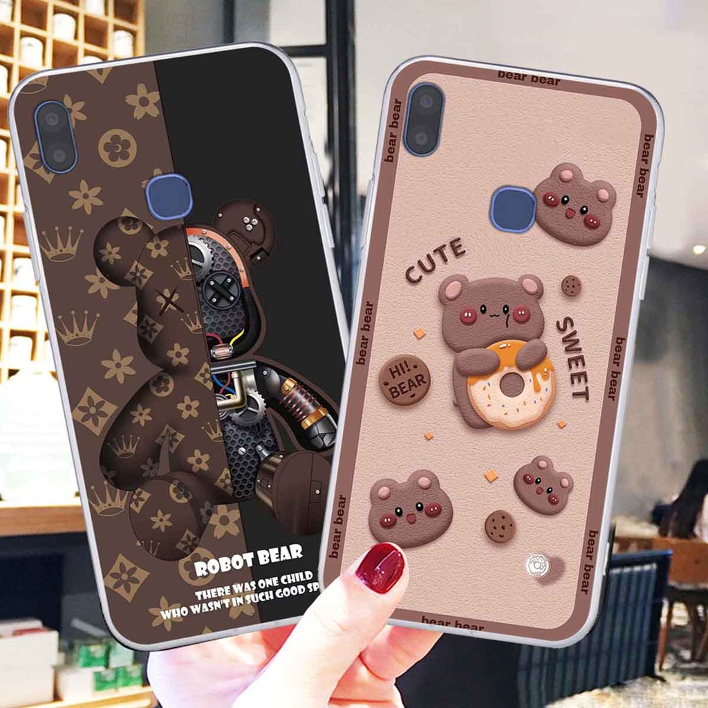 Ốp Vsmart Joy 1 / Joy 1 Plus / Joy1+ bear brick, gấu đáng yêu, dễ thương