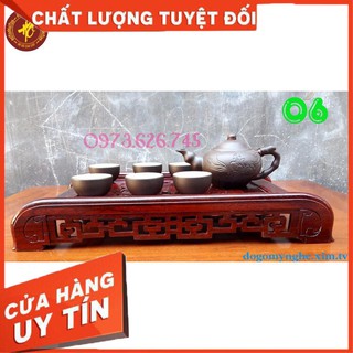 Khay trà gỗ hương cao cấp