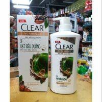 Dầu Gội Clear 3 Hạt Siêu Dưỡng Cho Da Đầu Nhờn Dịu Nhẹ 650g