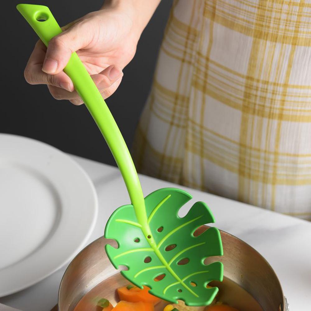 Muỗng Ăn Mì AUGUSTINA Hình Rùa Và Lá Xanh