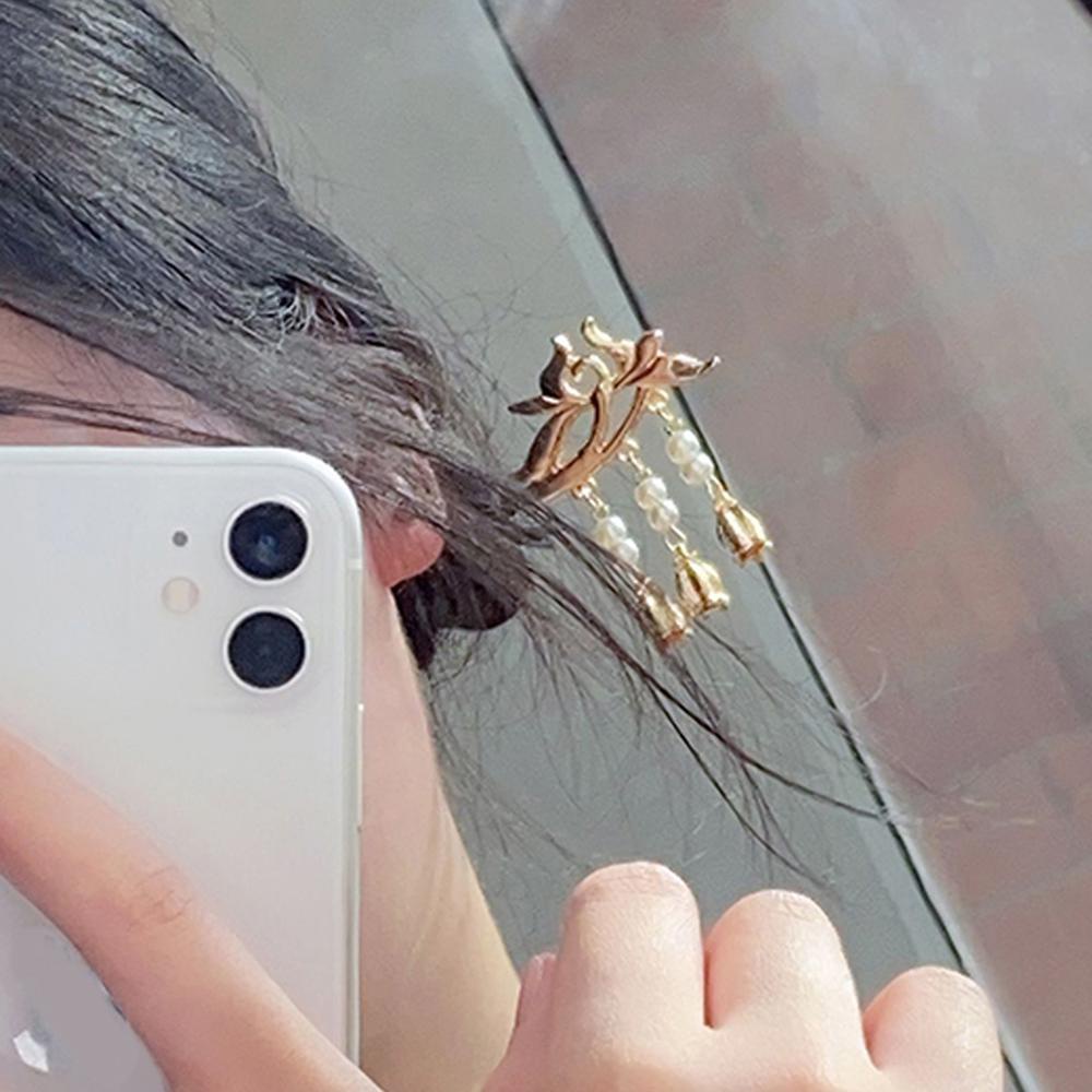 Đũa Truyền Thống Trung Hoa Phối Tua Rua Phong Cách Hoa Mộc Lan