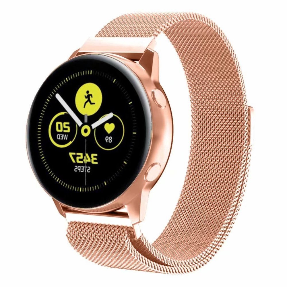 20MM 22MM band for Samsung Galaxy Watch Active 42mm 46mm Gear Sport S2 S3 Milanese Loop Strap