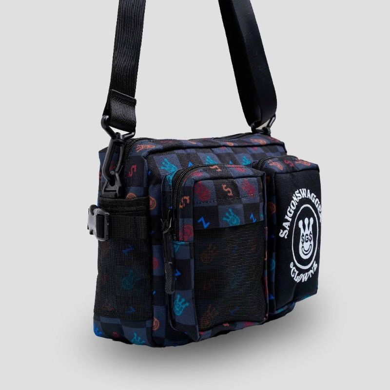 Túi đeo chéo local brand Satchel Clownz x SGS unisex freestyle