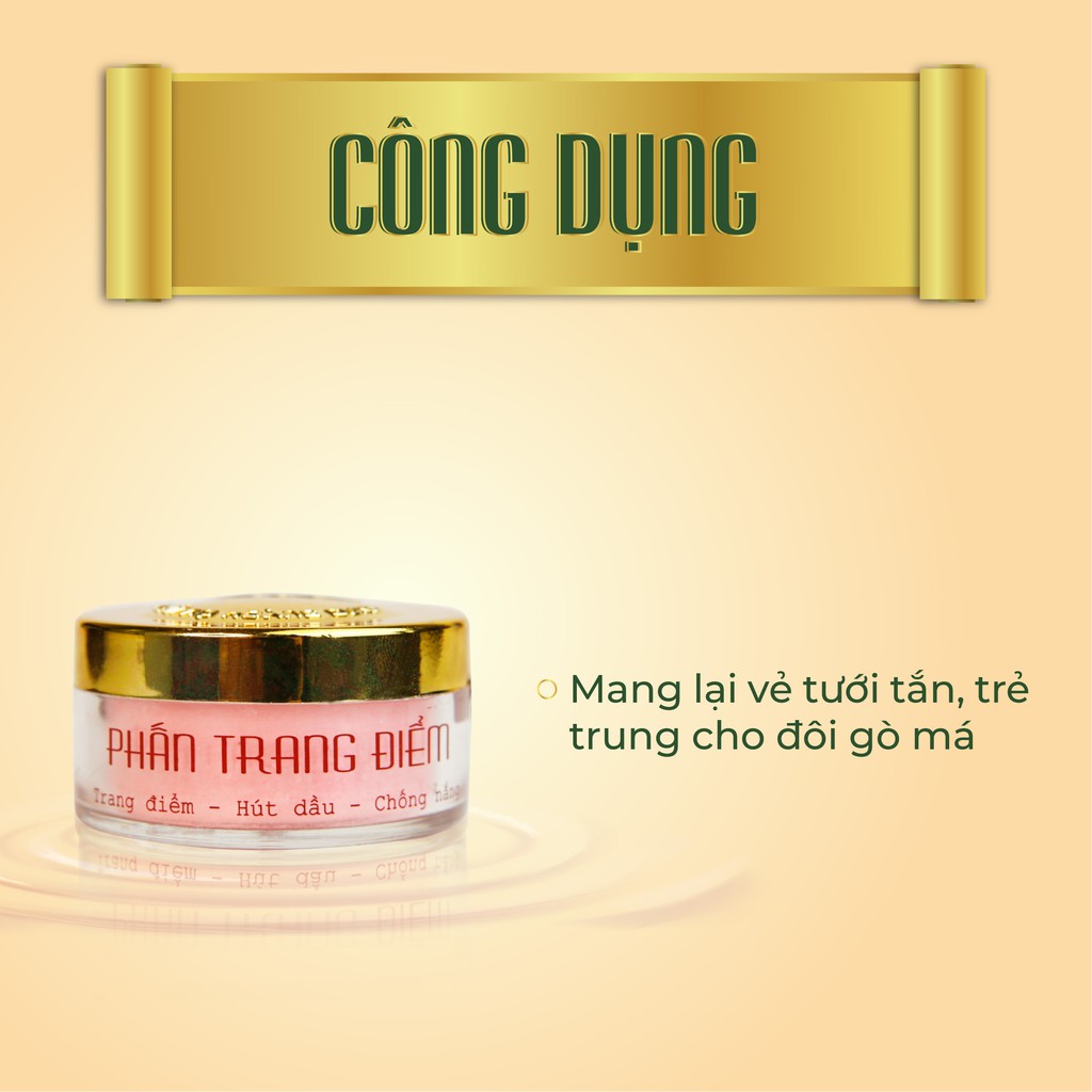 Phấn trang điểm má hồng Phấn nụ Hoàng Cung tạo nền trong đang điểm, che lấp các khuyết điểm 25gr | BigBuy360 - bigbuy360.vn